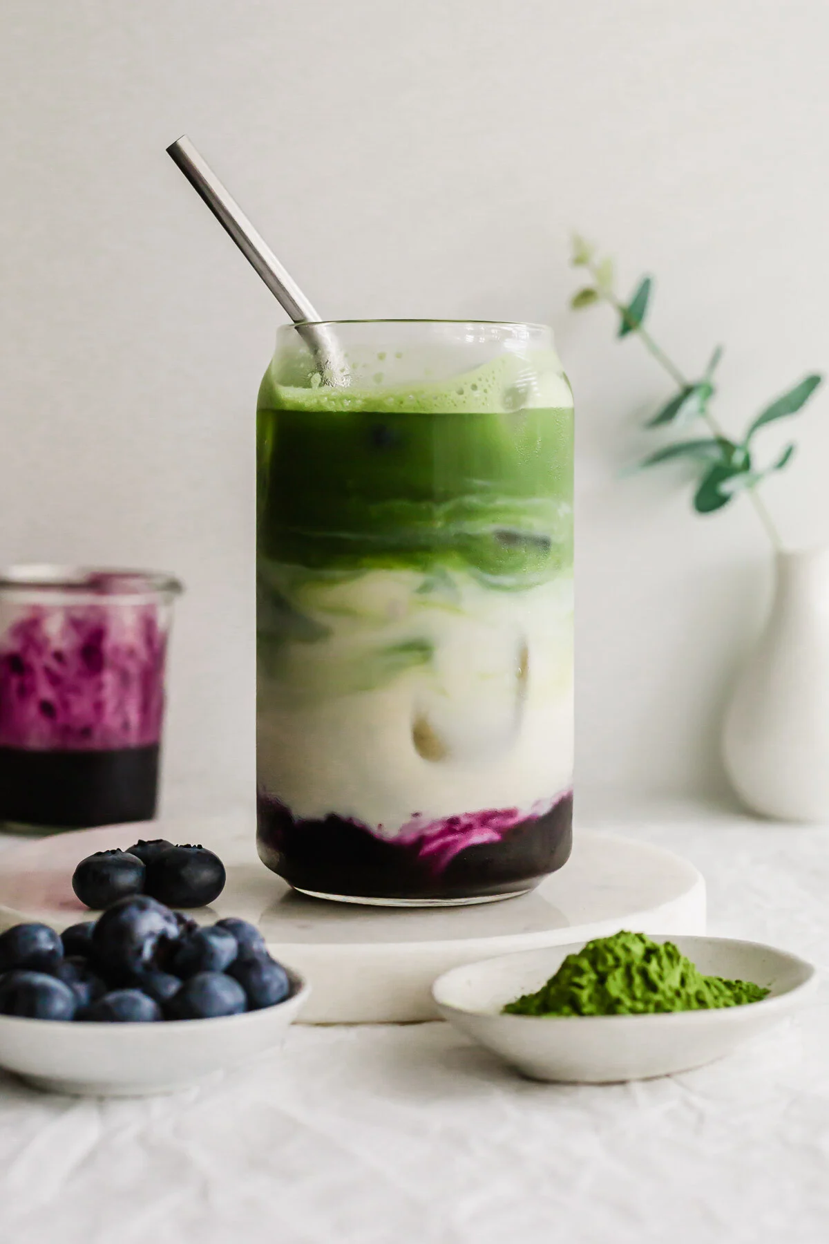 Wildberry Matcha Latte 