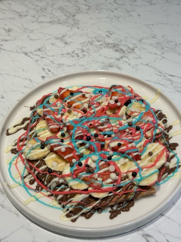 Frambuaz Şöleni Bubble Waffle