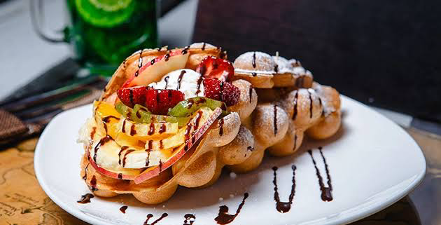 Portakal Limon Şöleni Bubble Waffle
